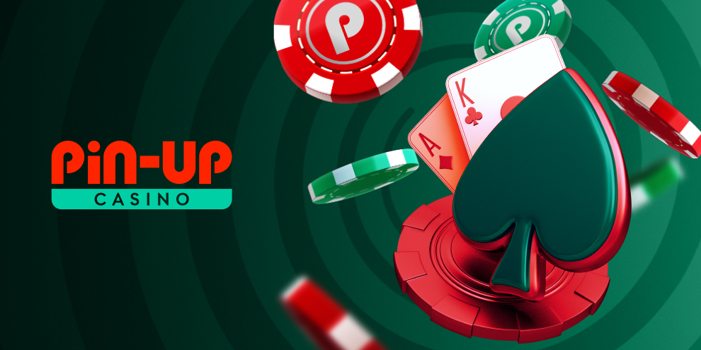 
 Design and operation of the site Pin up Casino's official site
